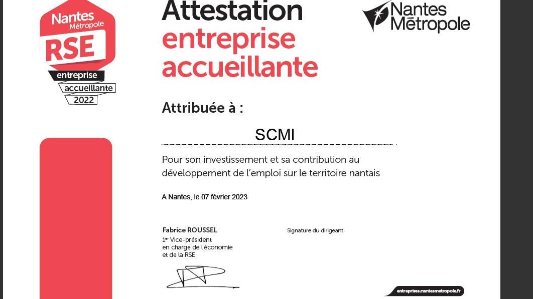 Image d'illustration de l'actualité Attestation d'entreprise accueillante